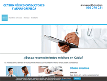 Tablet Screenshot of centromedicogrumega.com